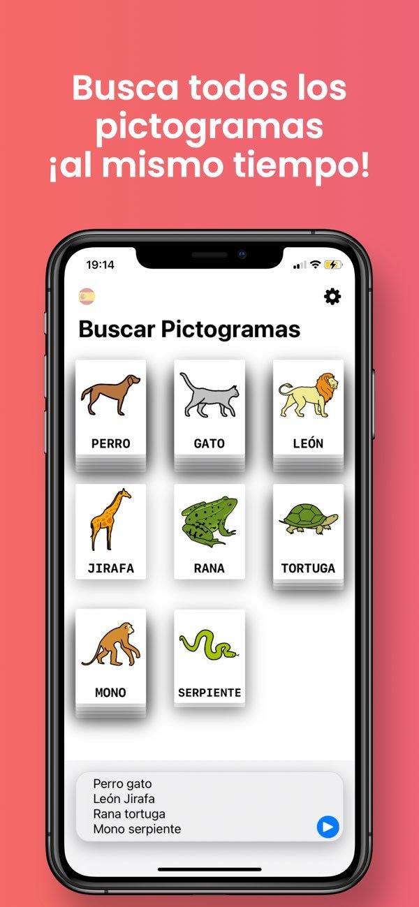 PictoPrinter — búsqueda de pictogramas