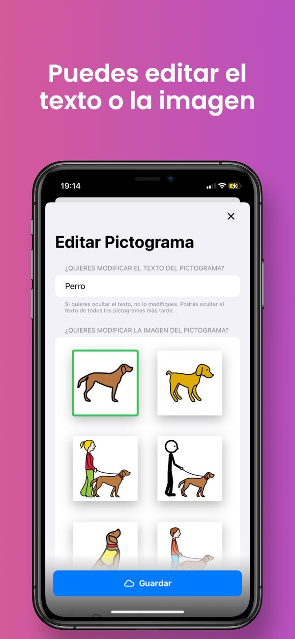 PictoPrinter — edición de documento