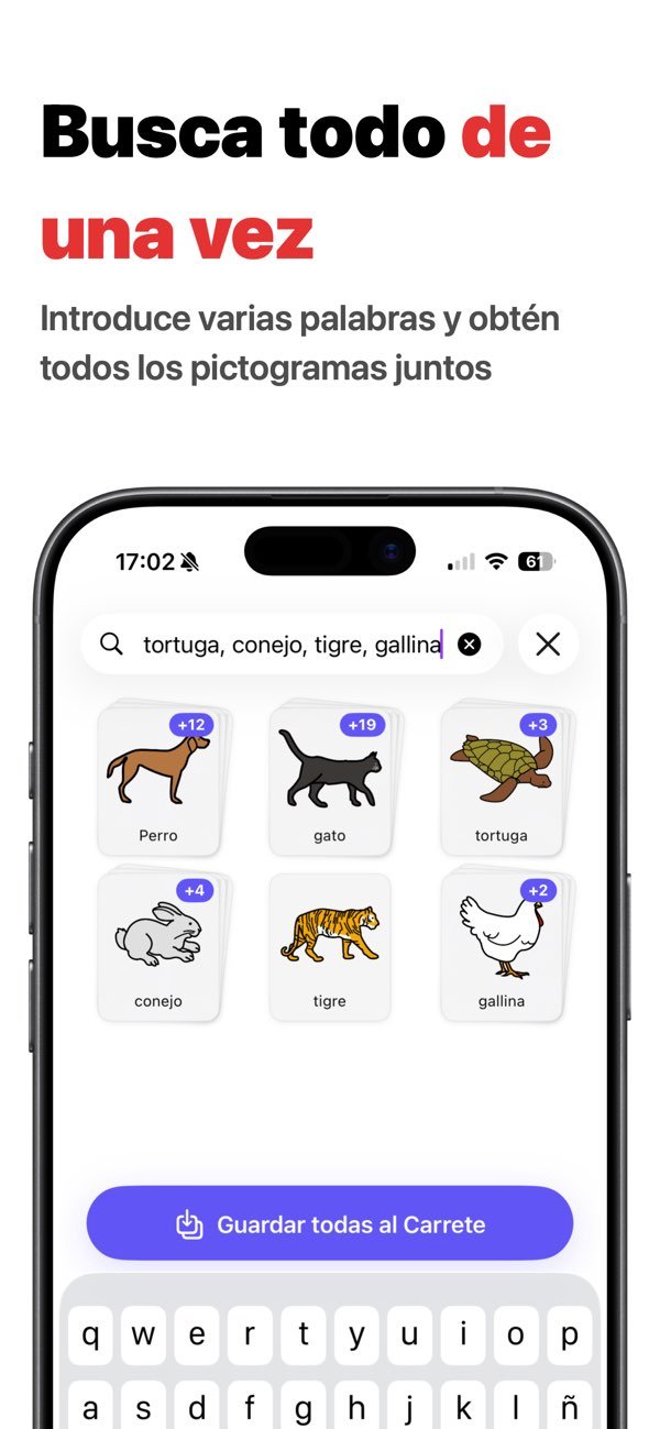 PictoSearch — personalización