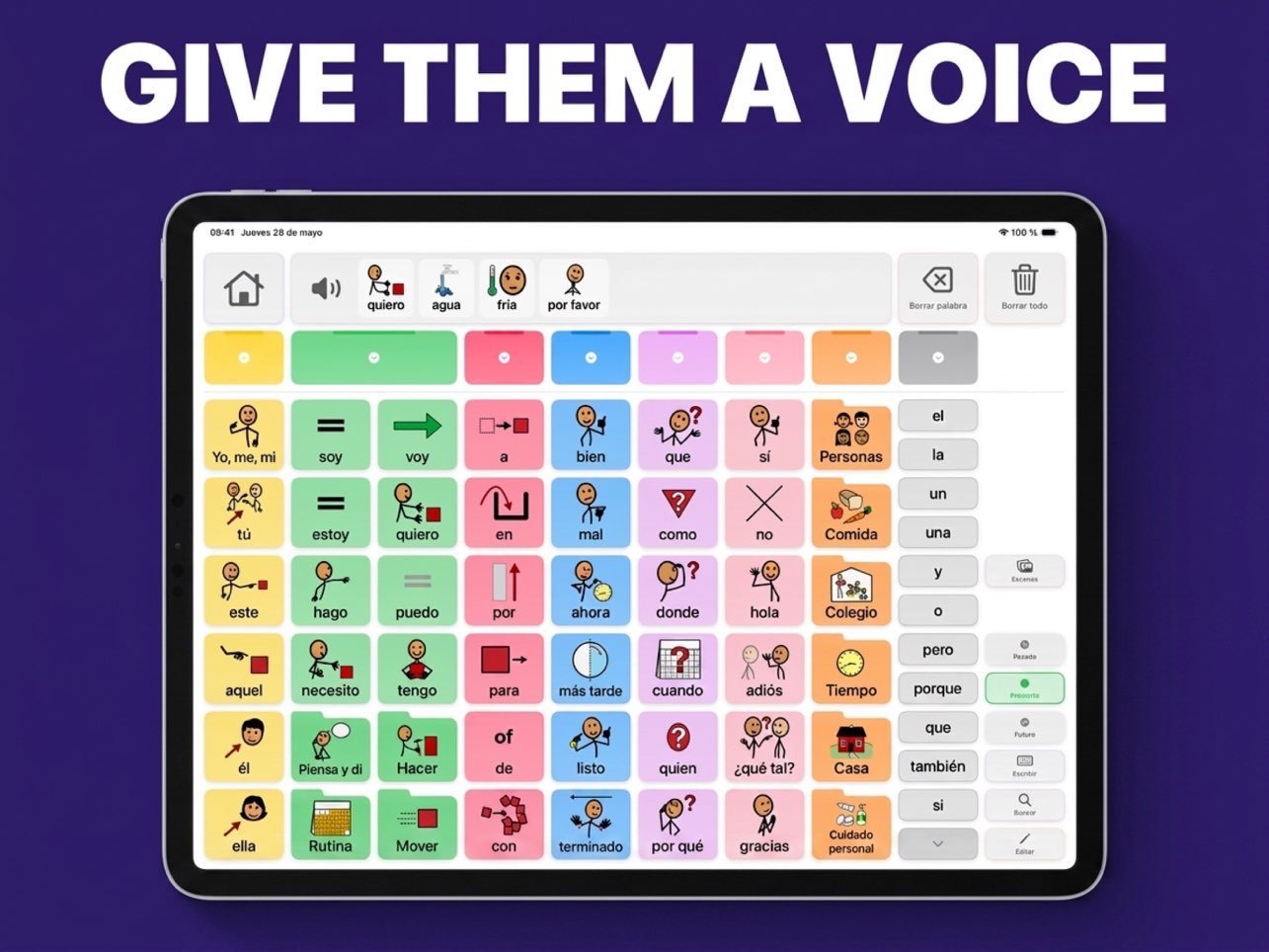 PictoTalk — tablero de comunicación