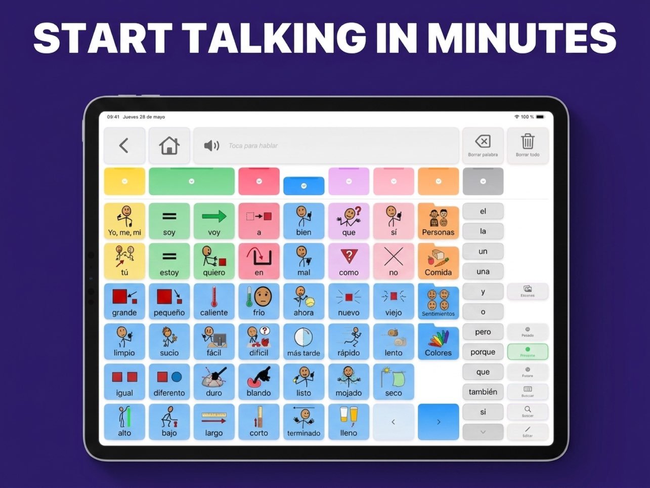 PictoTalk — biblioteca de pictogramas